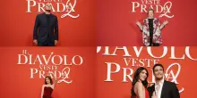 Il Diavolo veste Prada 2, vip su red carpet della Rinascente di Milano