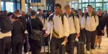 La Juventus arriva a Perth in Australia