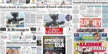 Le prime pagine dei quotidiani di oggi 9 aprile: la rassegna stampa