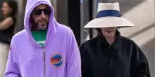 Adam Sandler visto a Milano dopo il soggiorno a Villa d'Este a Como