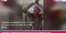 Jovanotti, concerto di Barletta sar&agrave; l'8 settembre a Bari