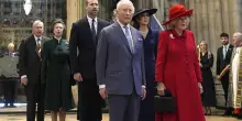 Carlo e Camilla con William e Kate a cerimonia del Commonwealth Day