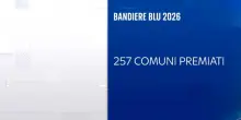 Bandiere blu 2026, 257 comuni premiati