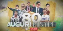'Auguri Mister, 80', programmazione dedicata su Sky Sport