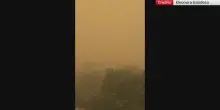 Indonesia, cielo arancione per gli incendi in Kalimantan