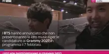 I BTS non parteciperanno ai Grammy 2027