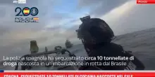 Spagna, sequestrate 10 tonnellate di cocaina