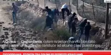 Cisgiordania, scontri tra coloni ed esercito israeliano