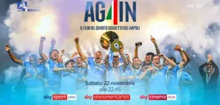 'AG4IN, il film del quarto scudetto del Napoli' da sabato sera su Sky
