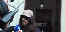 Alessandro Michele alla camera ardente di Valentino. VIDEO | Sky TG24