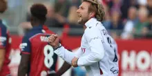 Cagliari-Bologna 0-2, Casale e Bernardeschi regalano tre punti a Palladino