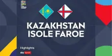 Kazakistan-Far Oer 2-2: gol e highlights