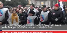 Milano, la Marcia per la Pace della Comunit&agrave; di Sant'Egidio