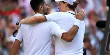 Djokovic omaggia Sinner: 'Prestazione magistrale'