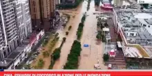 Cina, squadre di soccorso in azione per le inondazioni