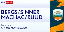 Sinner/Bergs-Ruud/Machac: highlights Atp Monte-Carlo