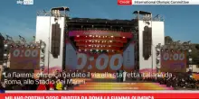 Milano Cortina 2026, partita da Roma la fiamma olimpica