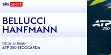 Bellucci-Hanfmann: highlights Atp Stoccarda