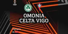 Omonia-Celta Vigo 1-0: gol e highlights