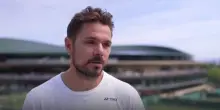 Wawrinka: 'Berrettini &egrave; tra i giocatori pi&ugrave; forti su erba'. VIDEO