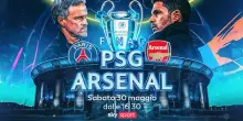 Psg-Arsenal sabato alle 18 LIVE su Sky: la guida completa