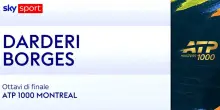 Darderi-Borges: highlights Atp Montreal