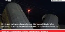 Incidente ferroviario a Monaco, vagoni gi&ugrave; da un ponte