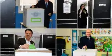 Referendum, politici e rappresentanti delle istituzioni ai seggi. FOTO