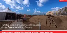 Gran Canaria, presentato Presepe di Sabbia a Las Canteras
