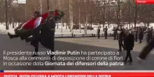 Russia, Putin celebra a Mosca i difensori della patria