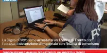 Suprematismo e manuali per attentati, un arresto a Trento