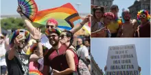 Roma Pride 2026, il corteo sfila per le strade della Capitale. FOTO