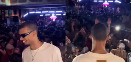 Wemby appare in discoteca a Parigi: la folla lo acclama al coro di 'MVP! MVP!'
