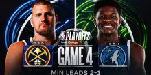 NBA Playoff Highlights: Minnesota-Denver gara-4 112-96
