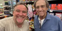 David DeLuise e John Goodman (irriconoscibile) al supermercato