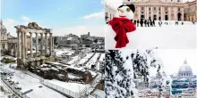 Roma, le nevicate storiche che hanno imbiancato la Capitale. FOTO