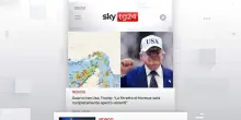 I titoli di Sky Tg24 del 16 giugno, edizione delle 8