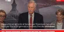 Usa, Senato raggiunge accordo per mettere fine allo shutdown