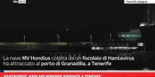 Hantavirus, nave Mv Hondius arrivata a Tenerife