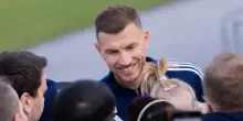 E' gi&agrave; Dzeko mania a Gelsenkirchen