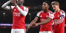 Tris Arsenal: Timber, Eze e Saka stendono il Lille