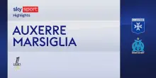 Auxerre-Marsiglia 0-1: gol e highlights