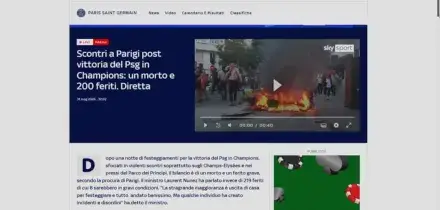 Parigi, scontri tra tifosi dopo vittoria Psg: le news