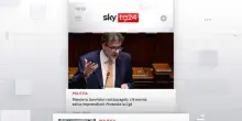 I titoli di Sky Tg24 del 22 dicembre, edizione delle 19