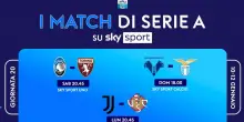 Il calendario della 20^ giornata di Serie A