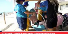 Afa in Spagna, fresco al mare anche per chi non pu&ograve; nuotare