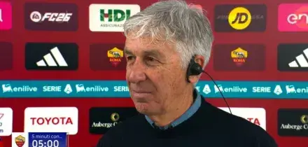 Gasperini: 'Roma, quando vai forte fai risultato'