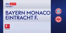 Bayern Monaco-Eintracht 3-2: gol e highlights