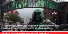 San Diego, migliaia di cosplayer sfidano il gran caldo