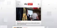 I titoli di Sky TG24 del 18 settembre, edizione delle 13